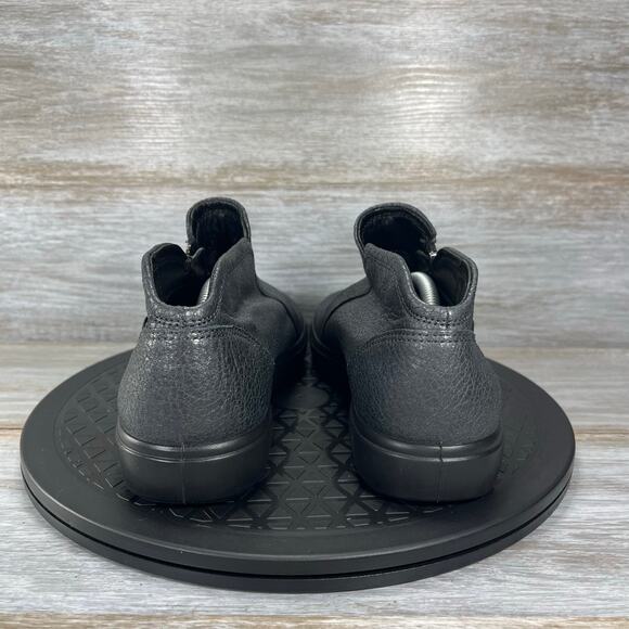 Ecco Black Ankle Boots - Picture 3 of 8